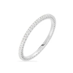 Alliance Lu Or Blanc Diamant