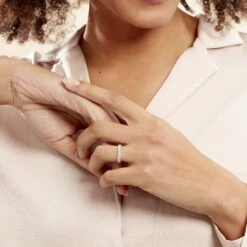 Alliance Ice Or Blanc Oxyde De Zirconium -Histoire d'Or B3AFBZW005 model0