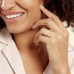 Alliance Ice Or Blanc Oxyde De Zirconium -Histoire d'Or B3AFBZW005 model1