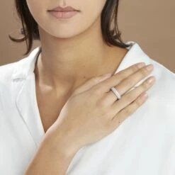 Alliance Marjelle Or Blanc Oxyde De Zirconium 10 Alliance Marjelle Or Blanc Oxyde De Zirconium -Histoire d'Or B3AFBZW182 model0