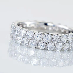 Alliance Marjelle Or Blanc Oxyde De Zirconium 9 Alliance Marjelle Or Blanc Oxyde De Zirconium -Histoire d'Or B3AFBZW182 view3