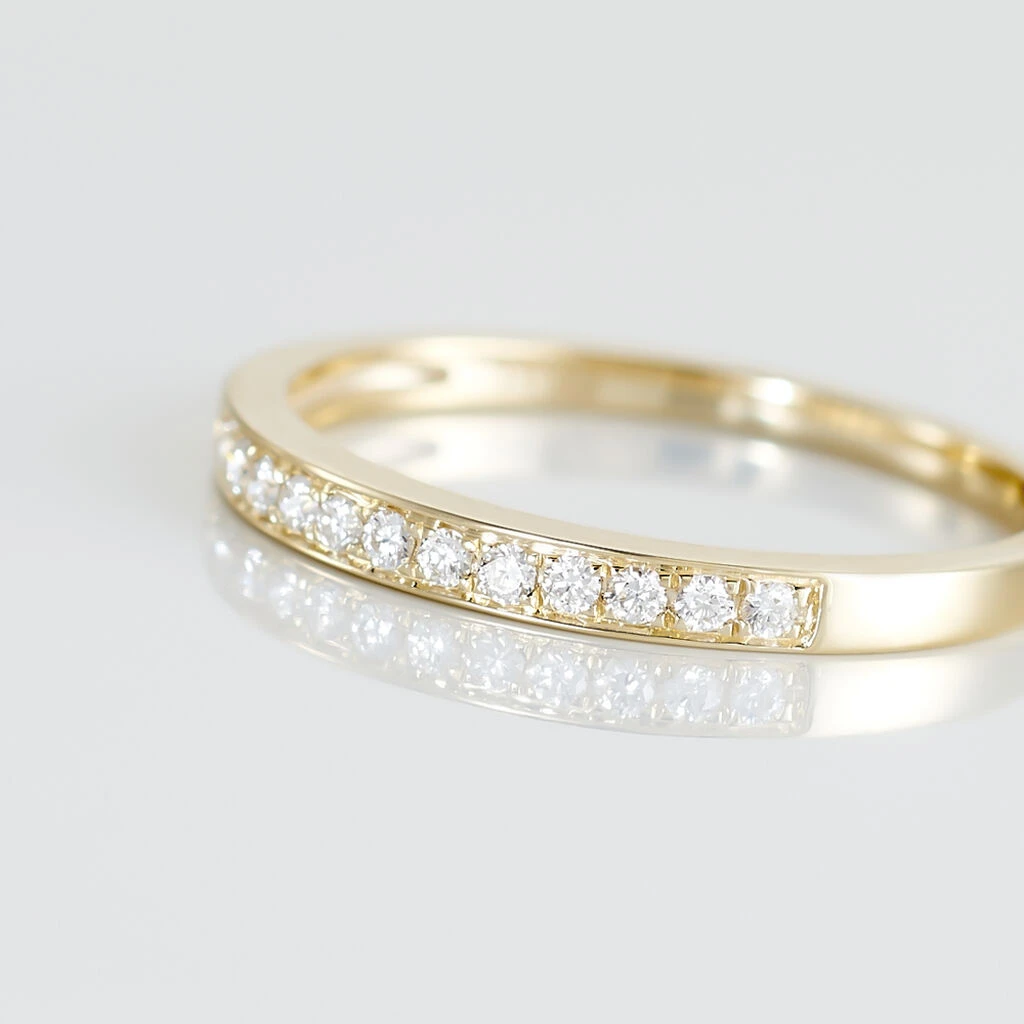 Alliance Juliette Or Jaune Diamant 3 Alliance Juliette Or Jaune Diamant – Image 3