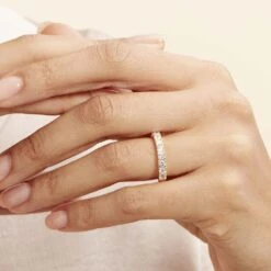 Alliance Julietta Or Jaune Oxyde De Zirconium -Histoire d'Or B3AFJZW163 model1