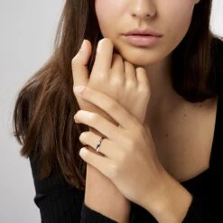 Alliance Meredithe Demi Jonc Classique Or Blanc -Histoire d'Or B3AMBW0616 model2