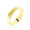 Alliance Hemera Facetee Ruban Plat Or Jaune