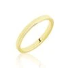 Alliance Sirona Demi Jonc Confort Or Blanc