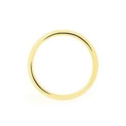 Alliance Sirona Demi Jonc Confort Or Blanc -Histoire d'Or B3AMJW0740 view2