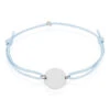 Bracelet Helenia Pastille Gravable Or Blanc