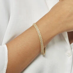 Bracelet Jerry Maille Corde 3 Rangs Or Bicolore 9 Bracelet Jerry Maille Corde 3 Rangs Or Bicolore -Histoire d'Or B3BF2W0354 model1