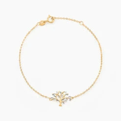 Bracelet Or Bicolore Fragaria