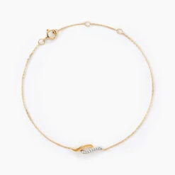 Bracelet Tylane Or Jaune Diamant