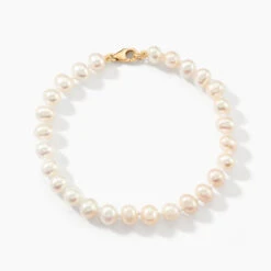 Bracelet Macy Or Jaune Perle De Culture