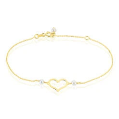 Bracelet Chabha Or Jaune Perle De Culture