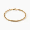 Bracelet Jolien Maille Spiga Or Jaune