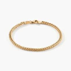 Bracelet Jolien Maille Spiga Or Jaune