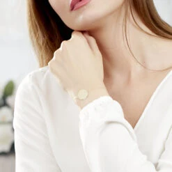 Bracelet Pastille Gravable Or Jaune -Histoire d'Or B3BFJW0036 model0