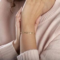 Bracelet Anouch Plaquette Or Jaune -Histoire d'Or B3BFJW008Y model0