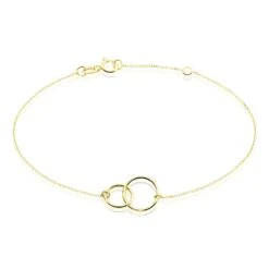 Bracelet Hydrangee Or Jaune