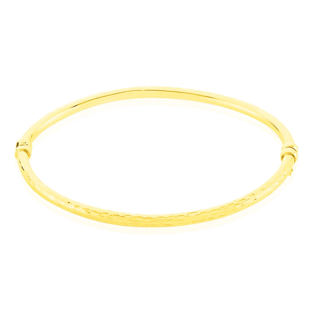 Bracelet Jonc Cleanne Fil Rond Or Jaune 1 Bracelet Jonc Cleanne Fil Rond Or Jaune