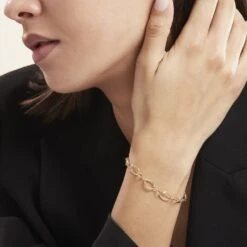 Bracelet Maille Or Jaune Merianne -Histoire d'Or B3BFJW00CI model0