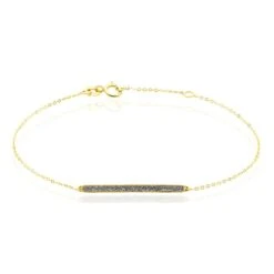 Bracelet Barette Or Jaune