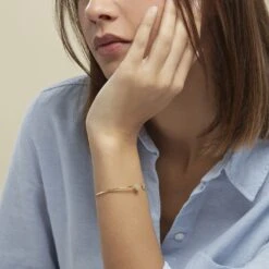 Bracelet Jonc Eryne Or Jaune -Histoire d'Or B3BFJW0947 model0