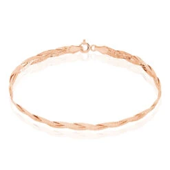 Bracelet Anaisaae Tresse Or Rose