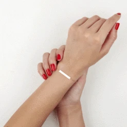 Bracelet Barrette Gravable Or Rose -Histoire d'Or B3BFRW0354 view2