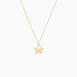 Collier Cleomelia Etoile Or Jaune