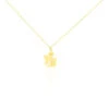 Collier Hallie Ange A Genoux Or Jaune