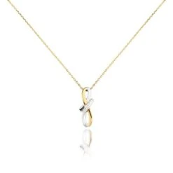 Collier Soukayna Or Bicolore Diamant