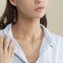 Collier Soukayna Or Bicolore Diamant -Histoire d'Or B3CF2DW140 model1