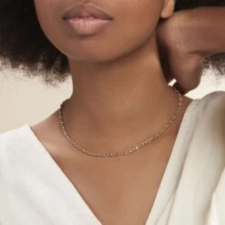 Chaîne Carlo Maille Marine Ronde Or Bicolore -Histoire d'Or B3CF2W0371 model0