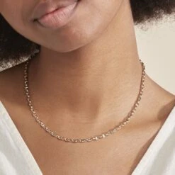 Chaîne Carlo Maille Marine Ronde Or Bicolore -Histoire d'Or B3CF2W0371 model1