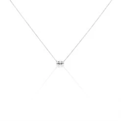 Collier Or Blanc Sabine Diamants