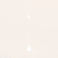 Collier Perrine Or Blanc Perle De Culture De Tahiti Et Diamant -Histoire d'Or B3CFBHG001 view2