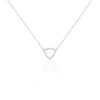 Collier Minna Or Blanc Oxyde De Zirconium