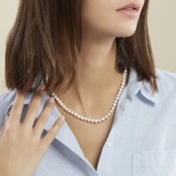 Collier Kanwal Or Jaune Perle De Culture -Histoire d'Or B3CFJU2006 model0