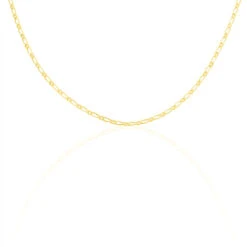 Chaîne Esra Maille Alternee 1/3 Or Jaune