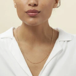 Chaîne Cameo Maille Alternee 1/3 Or Jaune -Histoire d'Or B3CFJW0562 model0