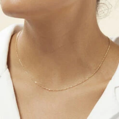 Chaîne Igoa Maille Forçat Diamantee Or Jaune 11 Chaîne Igoa Maille Forçat Diamantee Or Jaune -Histoire d'Or B3CFJW0703 model1