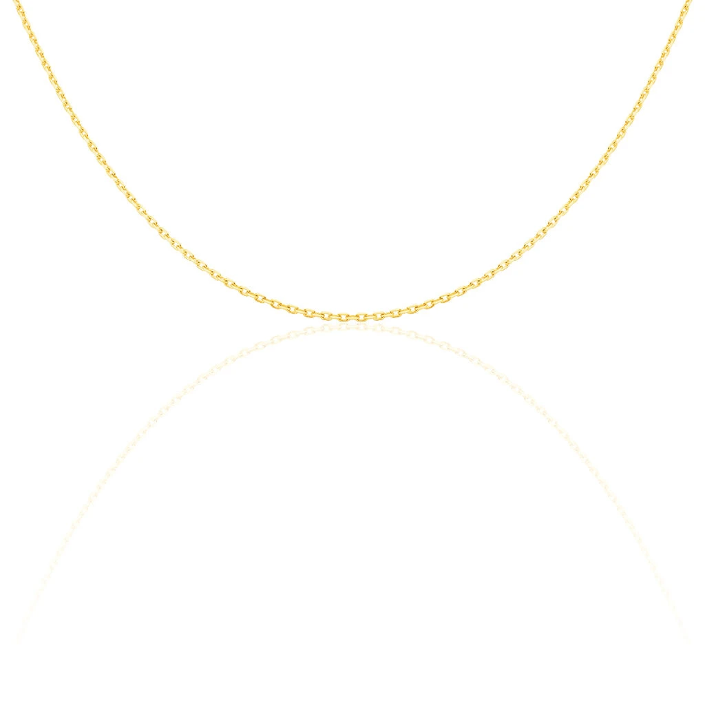 Chaîne Igoa Maille Forçat Diamantee Or Jaune 2 Chaîne Igoa Maille Forçat Diamantee Or Jaune – Image 2