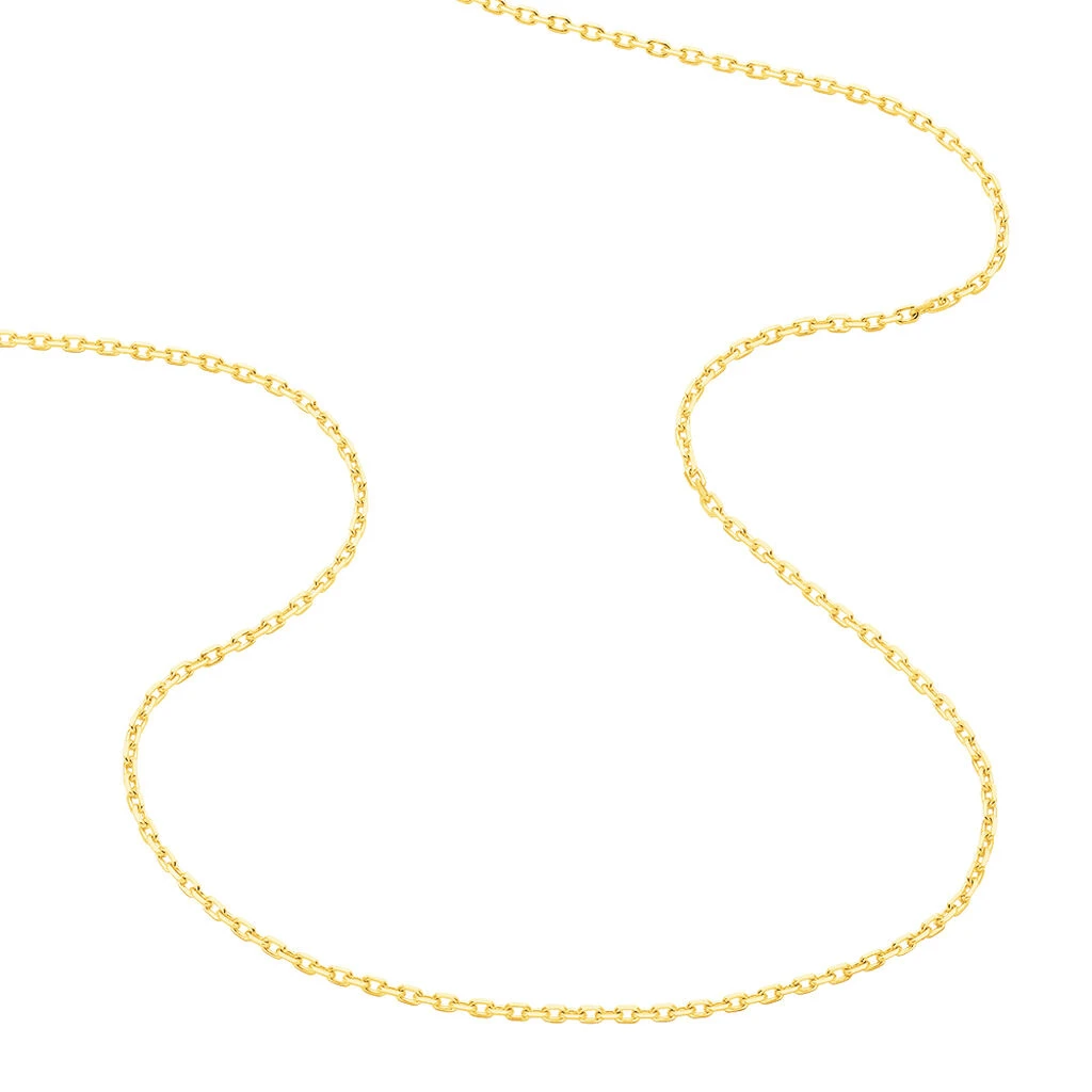 Chaîne Igoa Maille Forçat Diamantee Or Jaune 3 Chaîne Igoa Maille Forçat Diamantee Or Jaune – Image 3