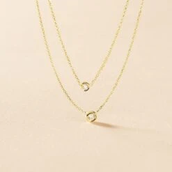 Collier Virguinia Or Jaune Oxyde De Zirconium -Histoire d'Or B3CFJZW352 view2