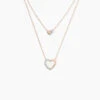 Collier Emilia Or Rose Diamant