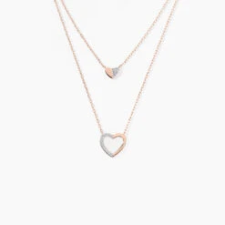 Collier Emilia Or Rose Diamant