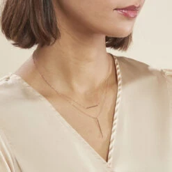 Collier Pink Or Rose -Histoire d'Or B3CFRW0343 model0