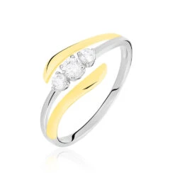 Bague Mayline Or Bicolore Diamant