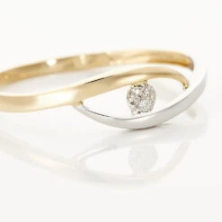 Bague Nohane Or Bicolore Diamant -Histoire d'Or B3DF2DW847 view3