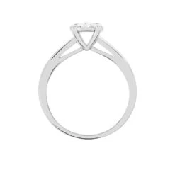 Bague Solitaire Grace Or Blanc Diamant -Histoire d'Or B3DFBDW01D view2